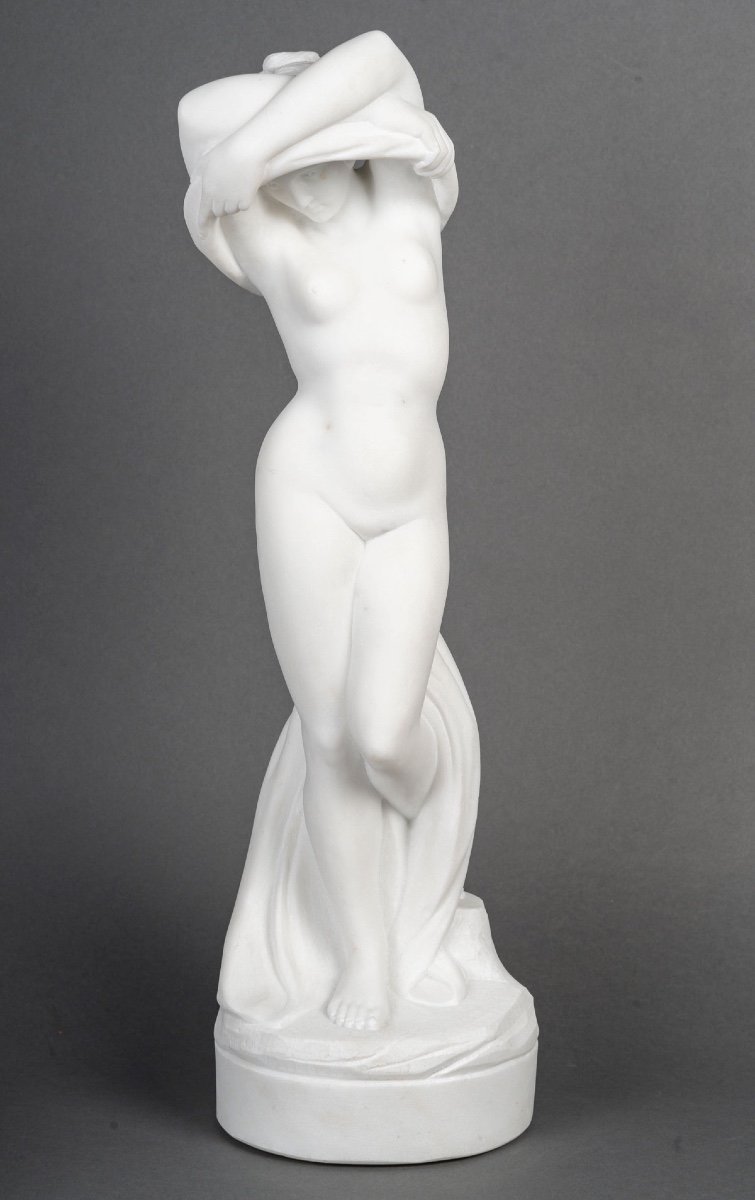 Carrara Marble Sculpture XIX G. Faraill