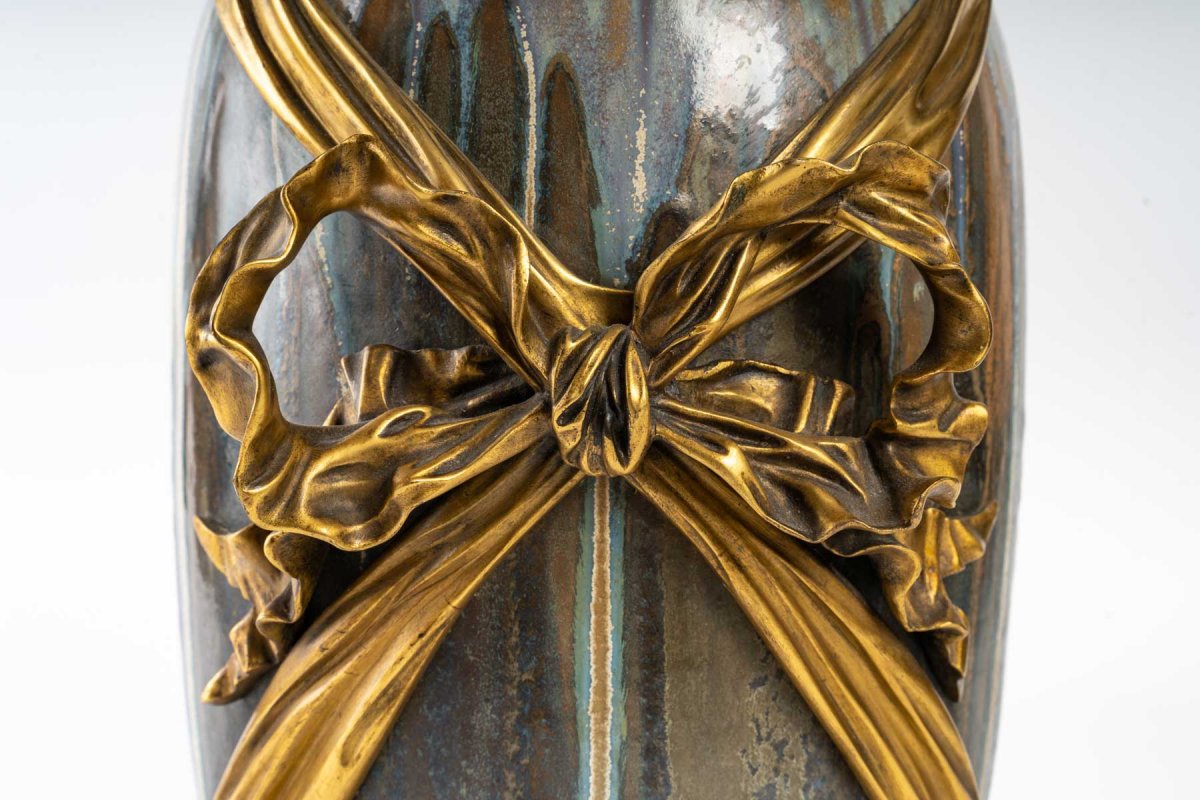 Céramique et bronze de Sevres XIX -photo-2