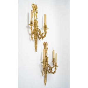 Pair Of Lxvi XIX Sconces 