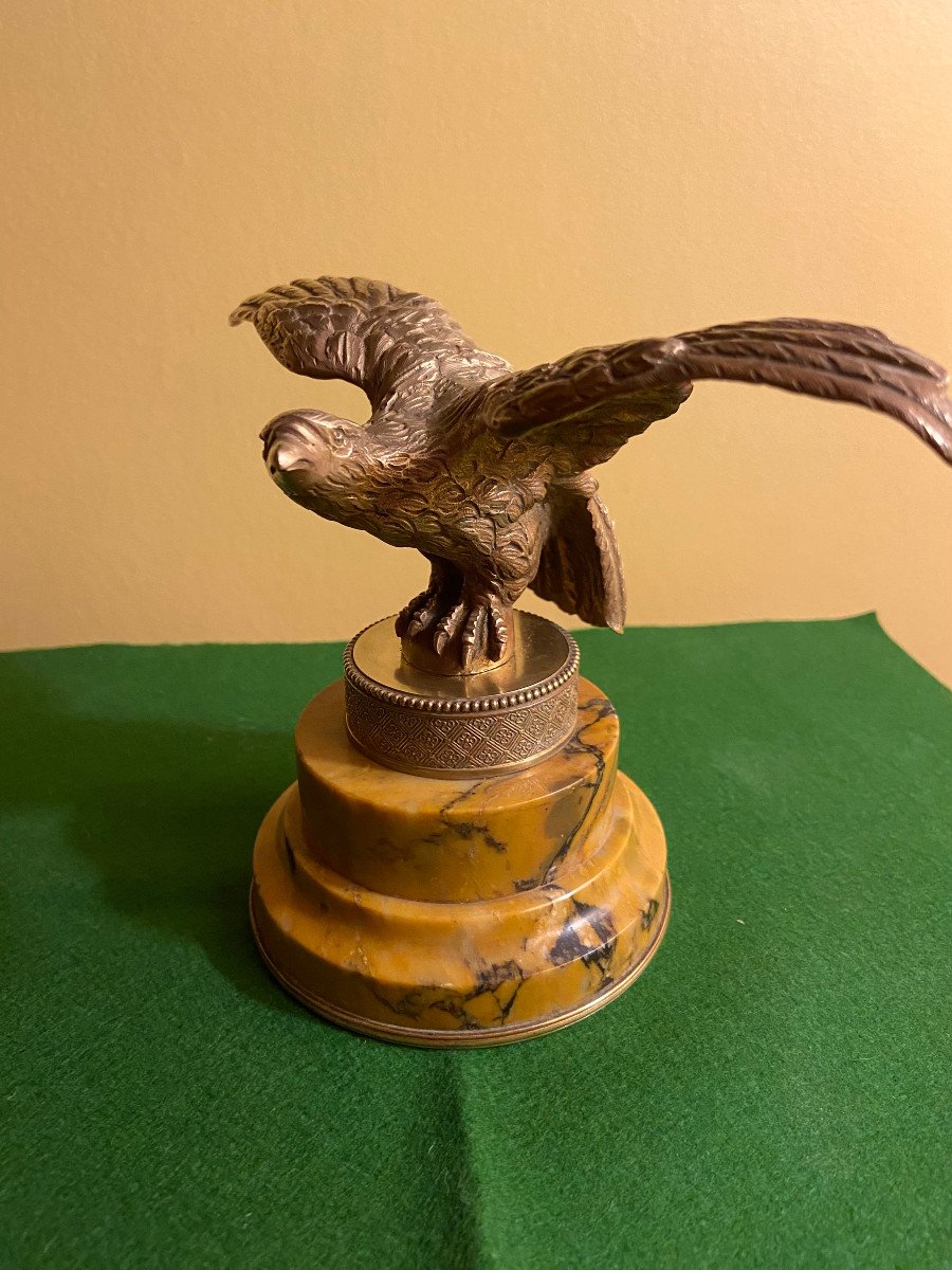 Bronze Eagle On Base -photo-2