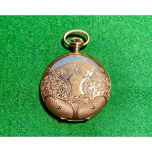 Solid Gold Women's Pocket Watch