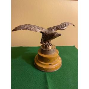 Aigle En Bronze Sur Socle 