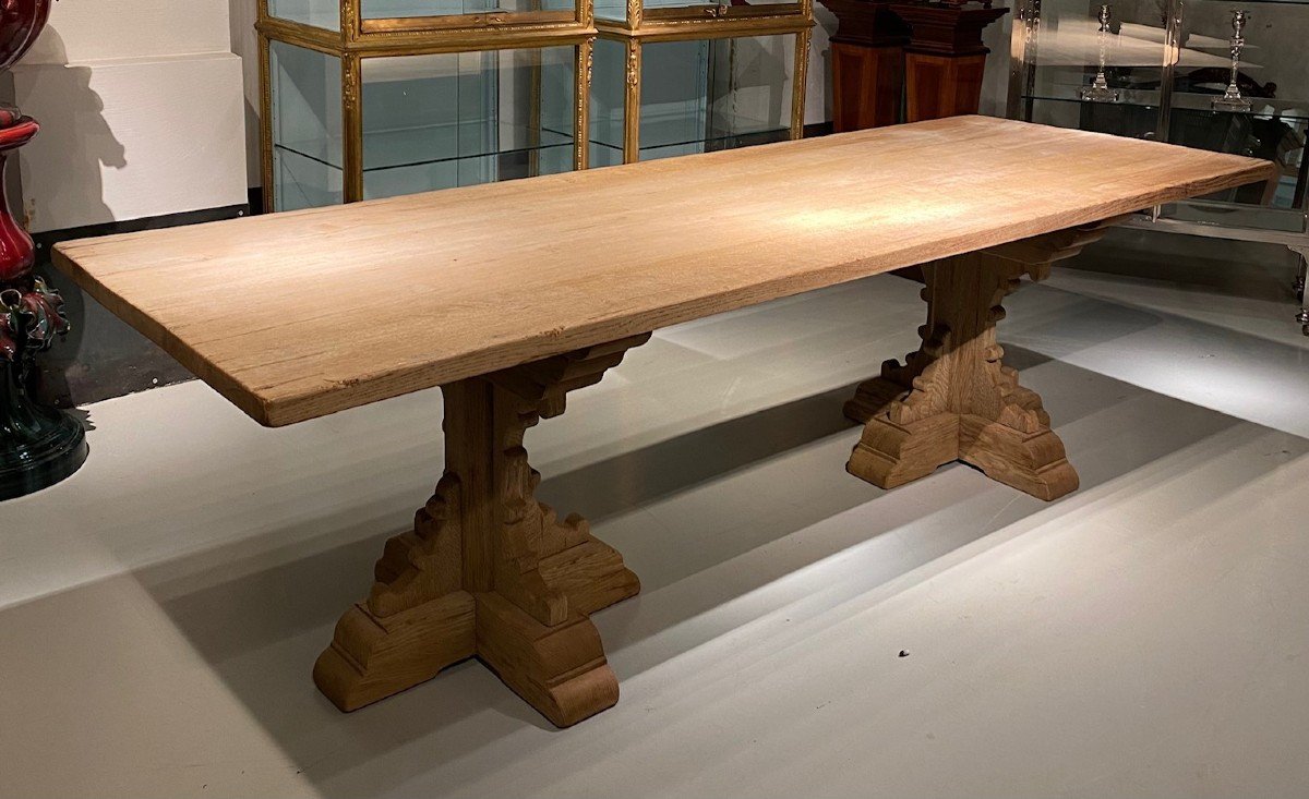 Large Oak Table-photo-4