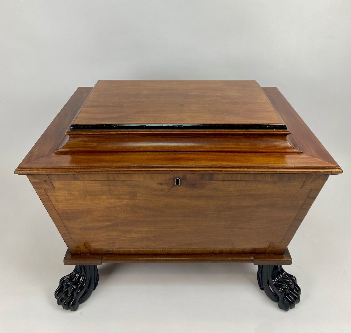 19th Century Mahogany Wine Cooler-photo-2