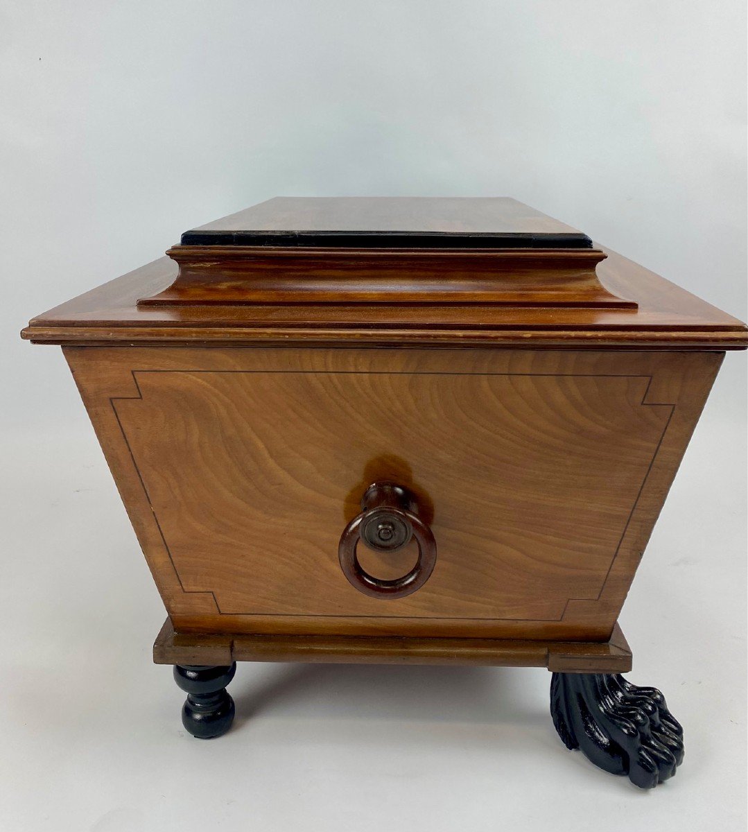 19th Century Mahogany Wine Cooler-photo-2