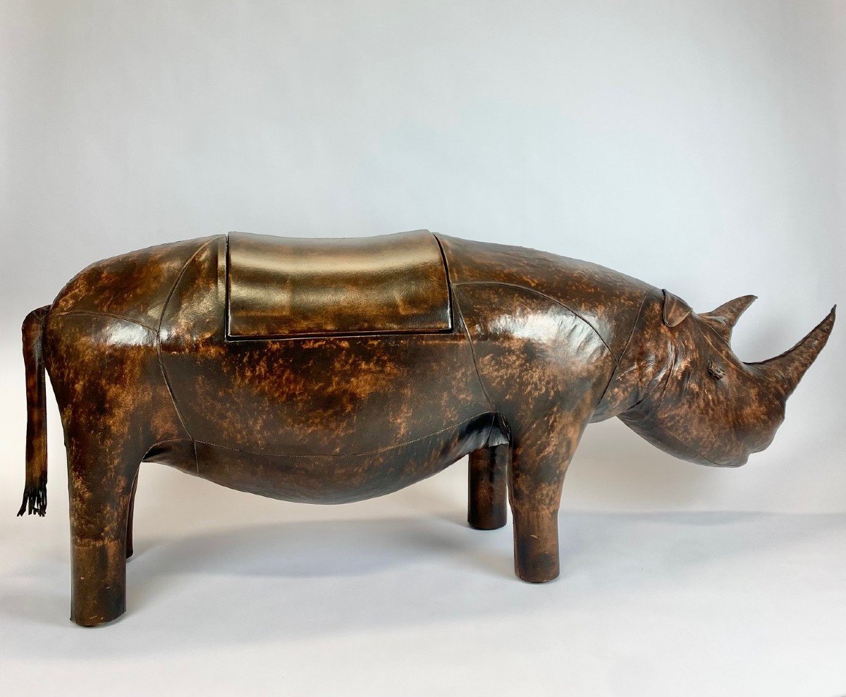 A Leather Rhino Bar By Dimitri Omersa.-photo-2