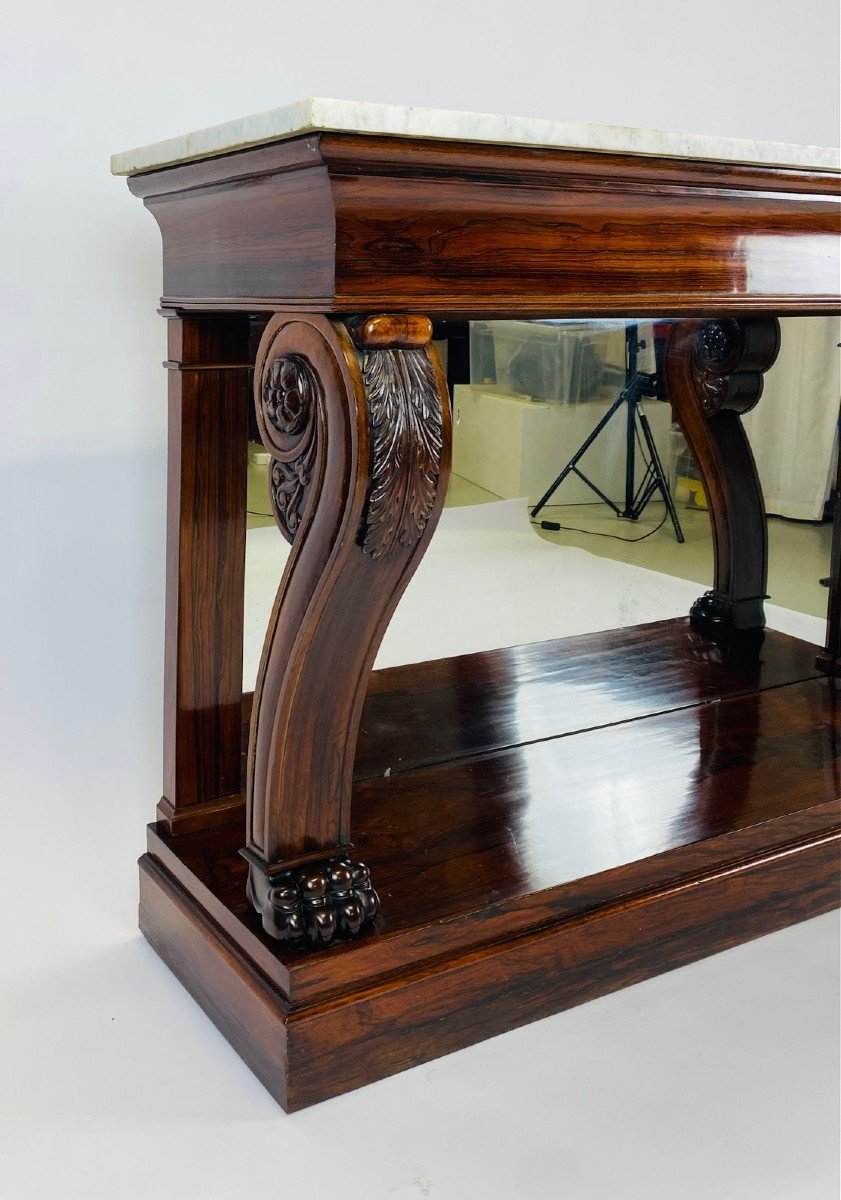 Charles X Console In Rosewood-photo-3