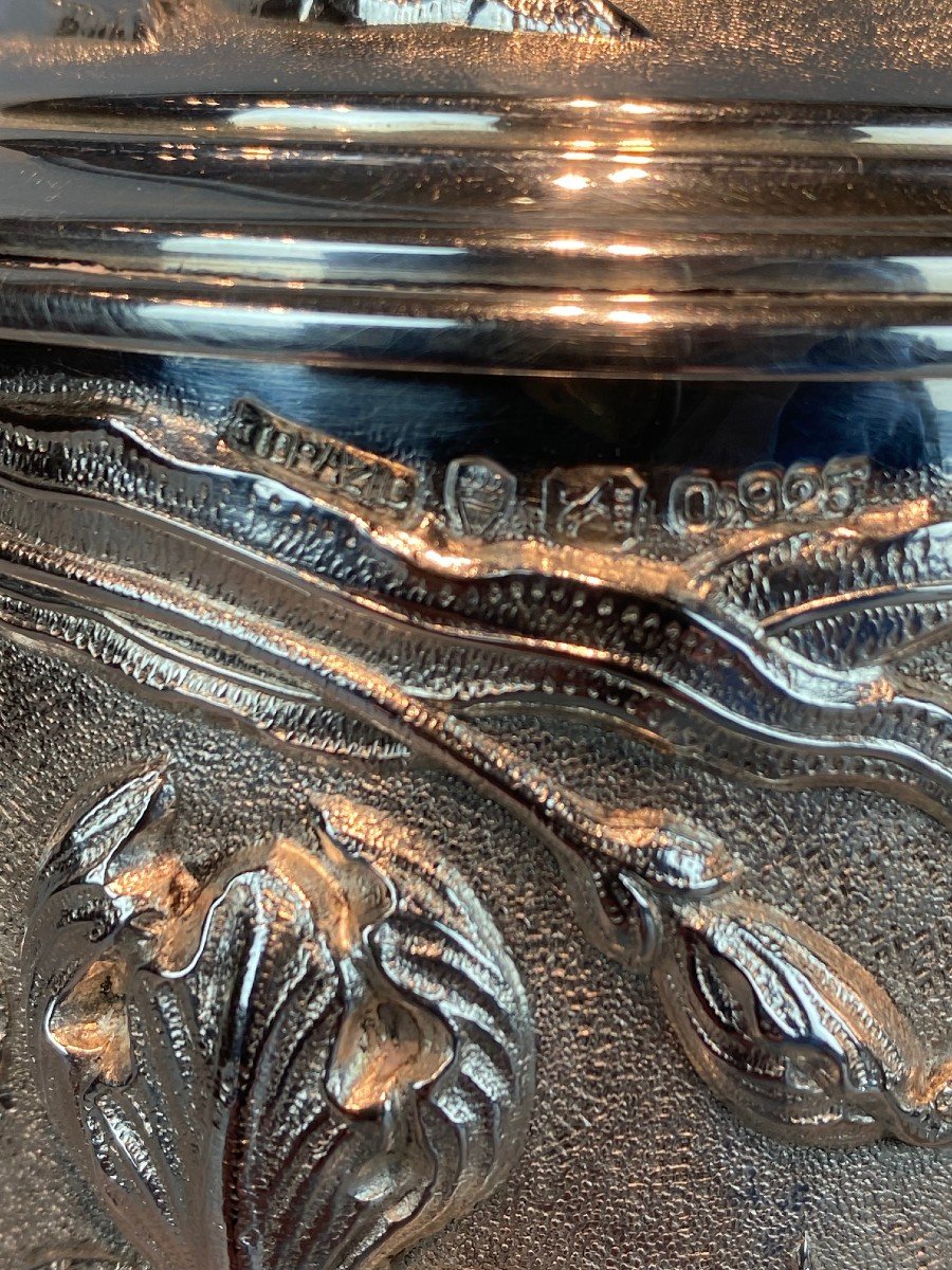 A Large Silver Carafe.-photo-4