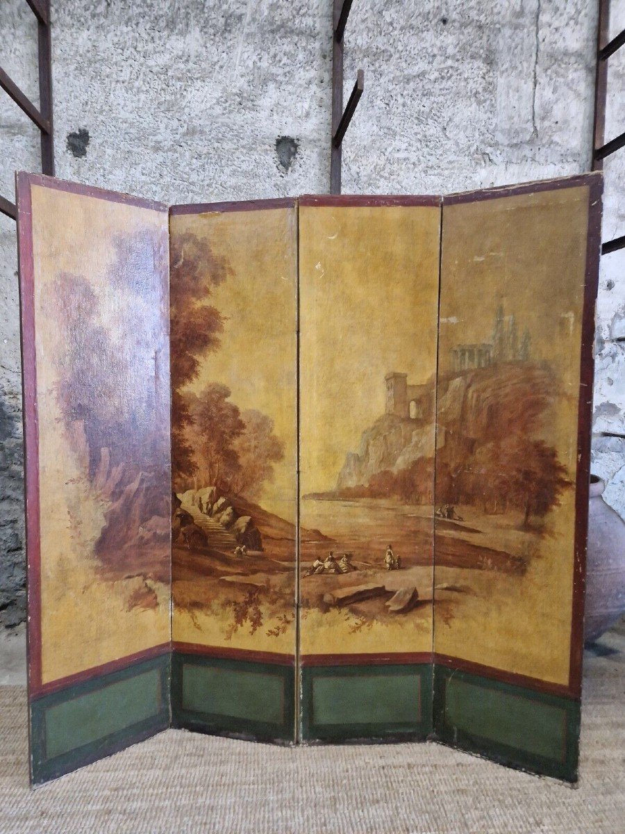 French Screen 19th Century Screen-photo-4