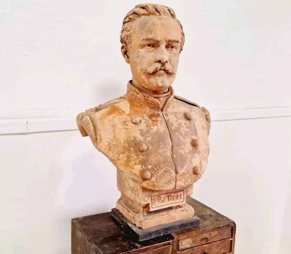 Antique Bust Of Albert Ernest Carrier Belleuse