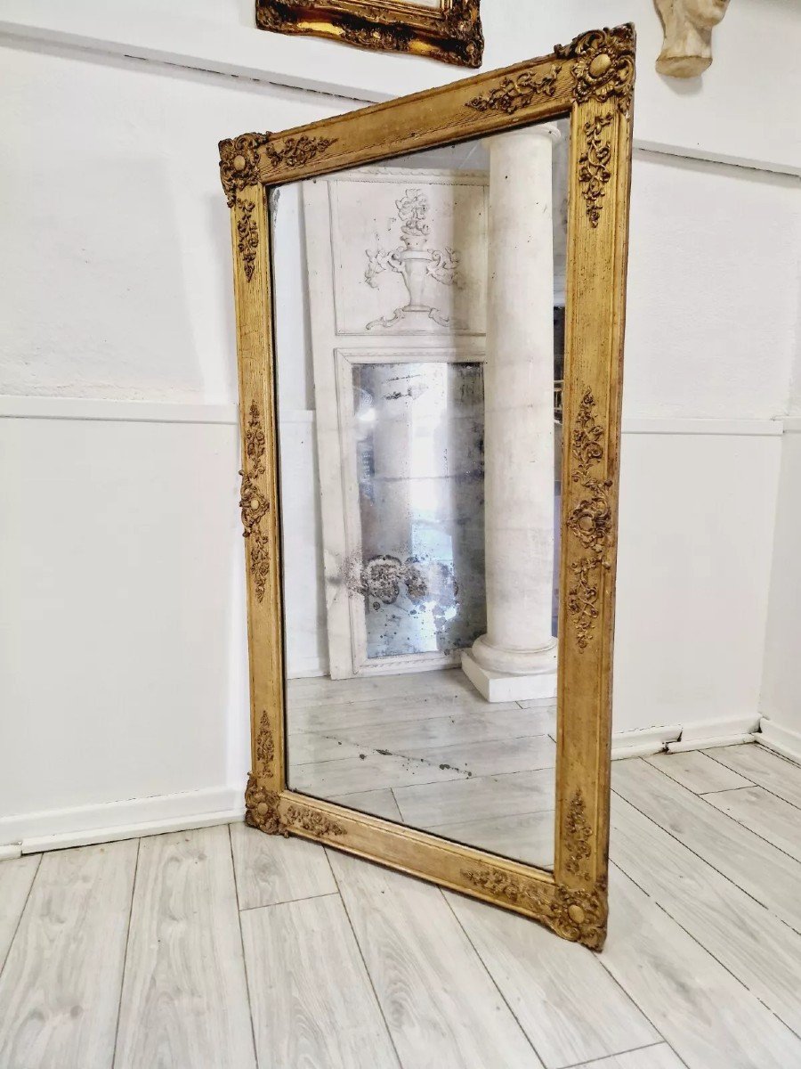 Antique French Regency Mirror 19th Century