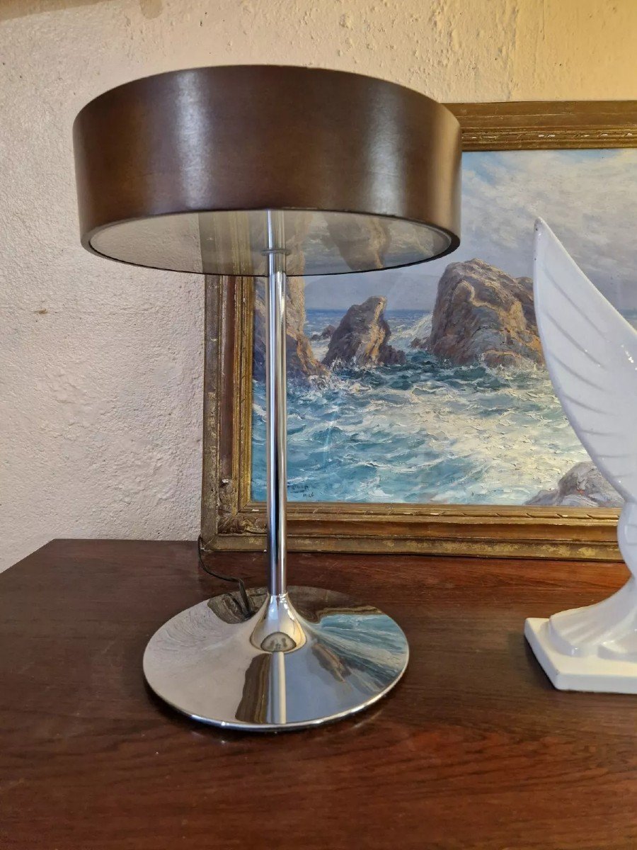 Paire De Lampes Malibu Vintage Des Années 1980-photo-1