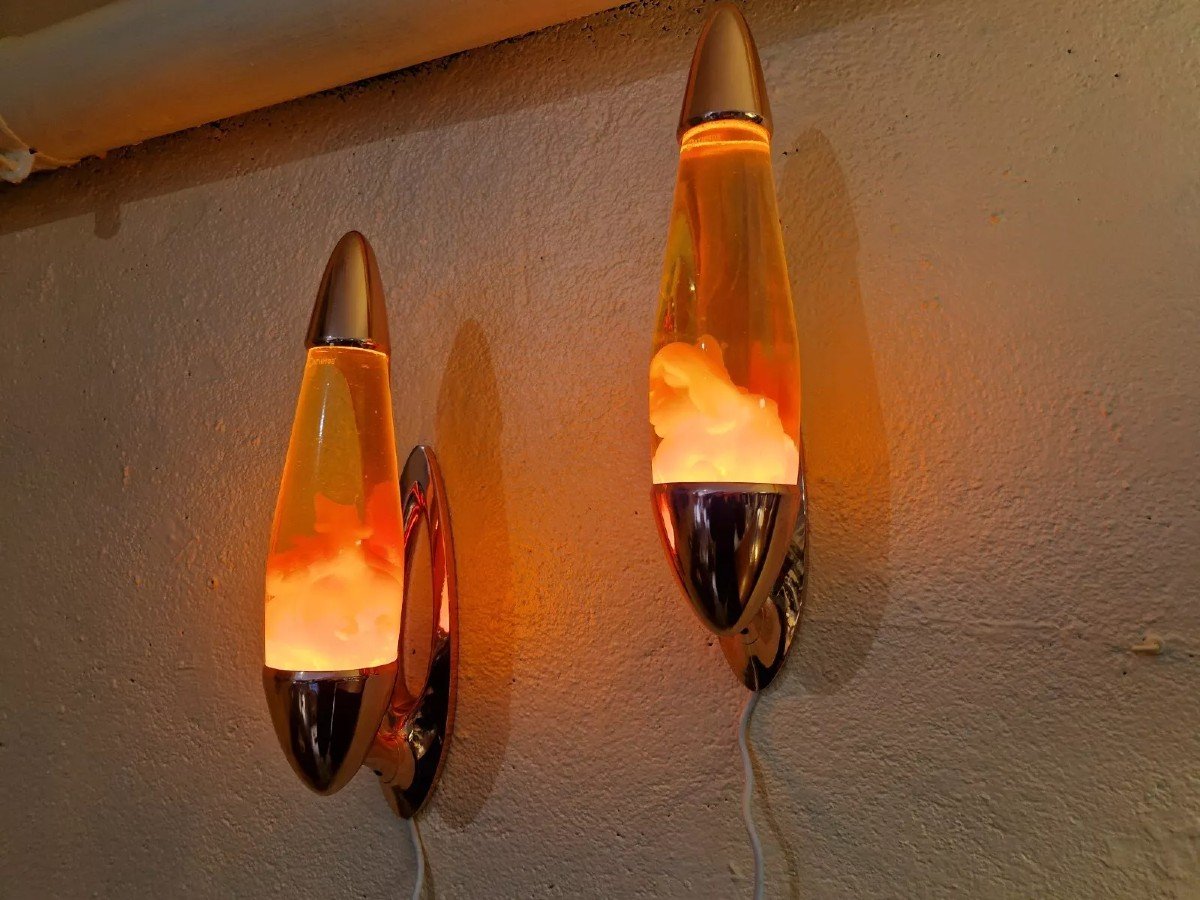 Vintage Style Larva Wall Lights-photo-3