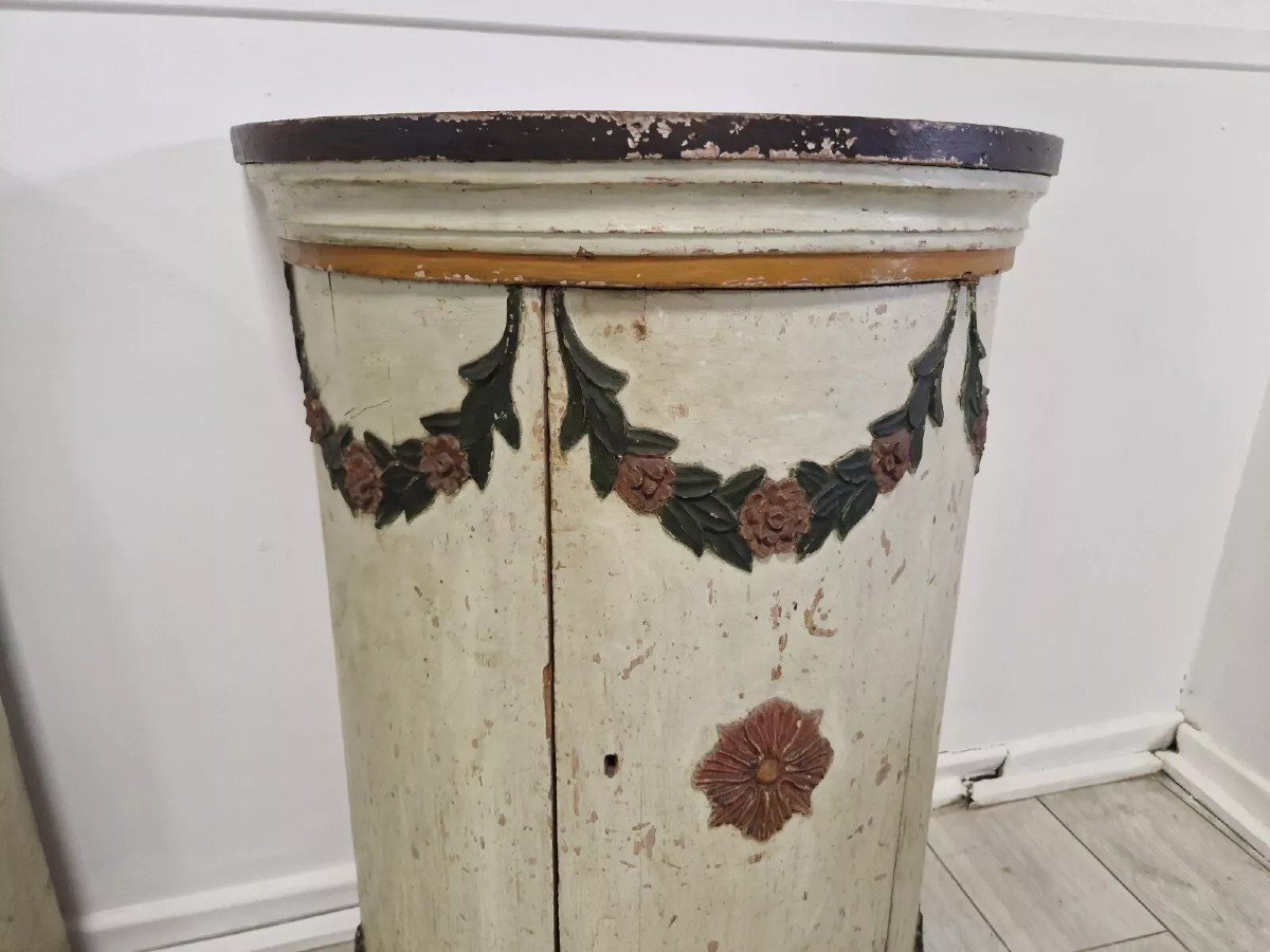 Superb Pair Of 18th Century Tambour Cabinets-photo-2