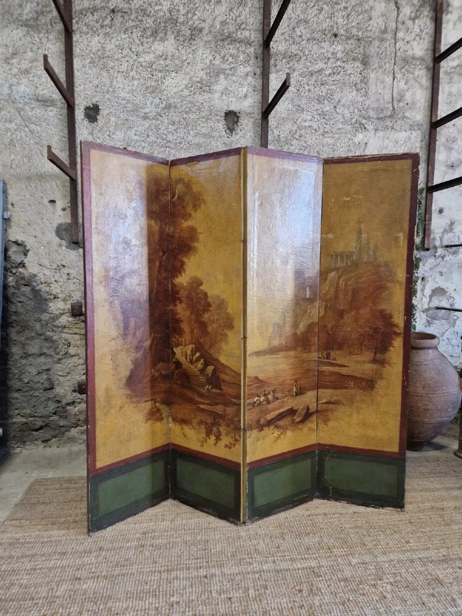 French Screen 19th Century Screen-photo-2