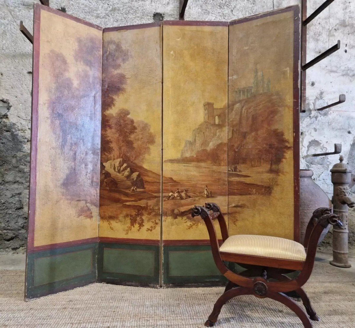 French Screen 19th Century Screen