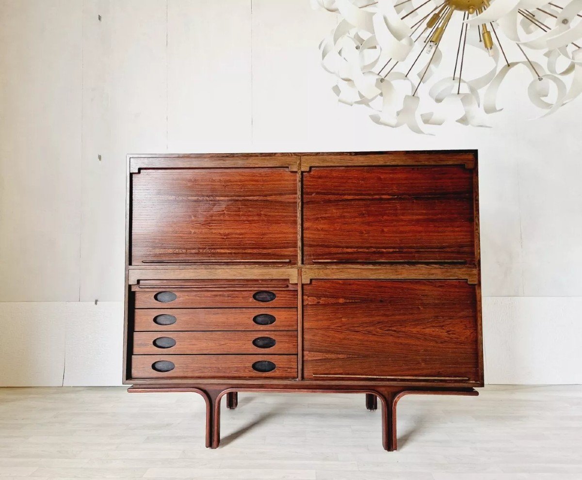 Vintage Sideboard Vintage Gianfranco Frattini 1926-2004-photo-4