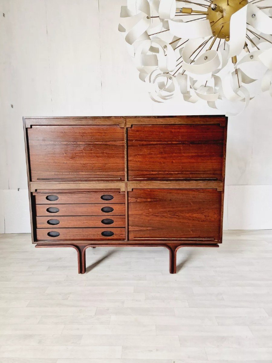 Vintage Sideboard Vintage Gianfranco Frattini 1926-2004-photo-4