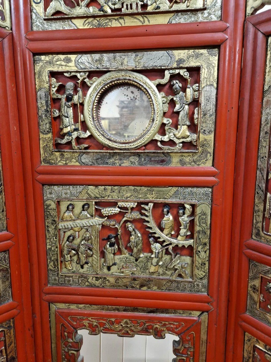 Antique Chinese Qing Dynasty Toilet Cabinet-photo-2