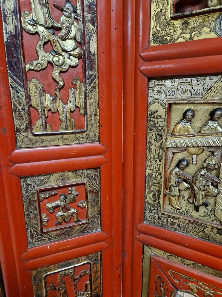 Antique Chinese Qing Dynasty Toilet Cabinet-photo-2