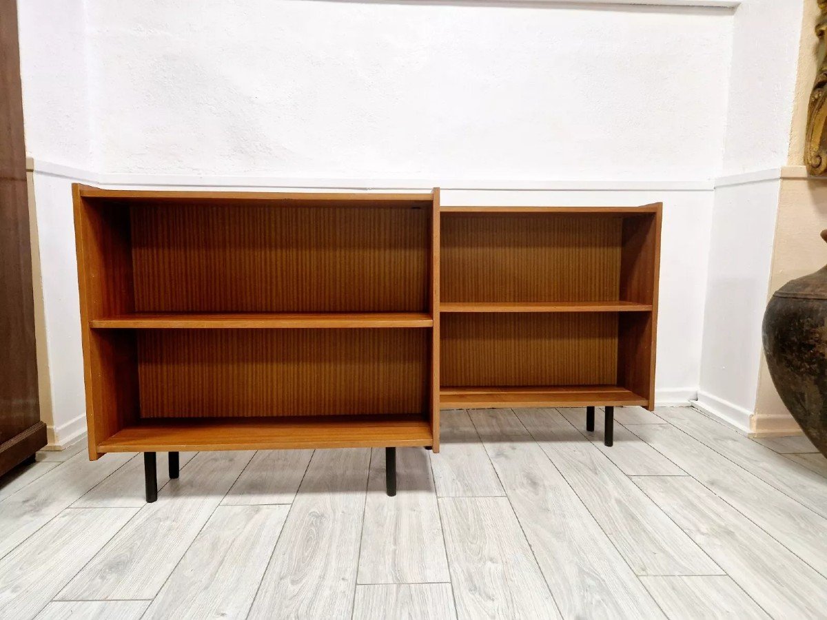 Pair Of Mid Century Bookcases-photo-2