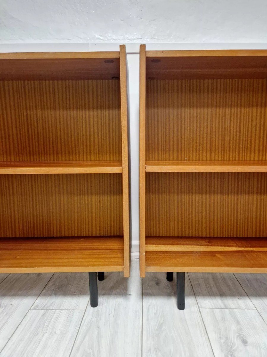 Pair Of Mid Century Bookcases-photo-2