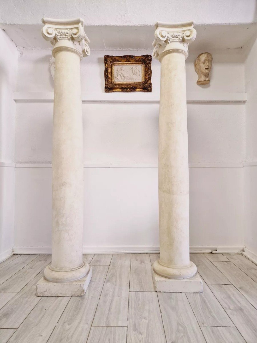 Pair Of Large Columns 196cm High-photo-2