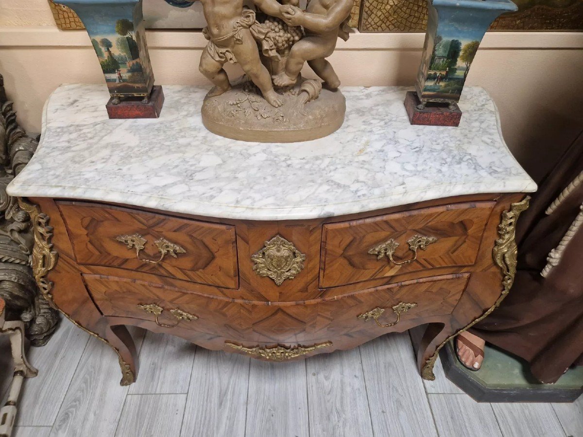 Commode Ancienne Française De Style Louis XV-photo-6