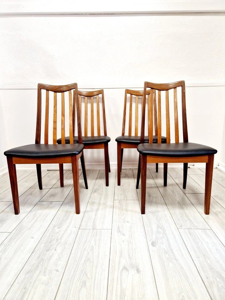 4 Fresco G Plan Dining Chairs