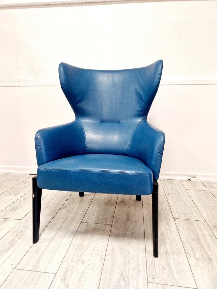 High Back Armchair By Rodolfo Dordoni-photo-4