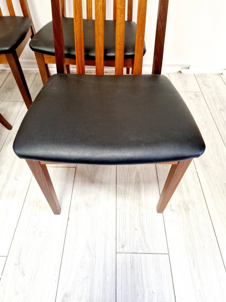 4 G Plan Fresco Dining Chairs-photo-4