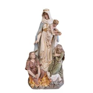 Antique Life-size Religious Statue Our Lady Of Purgatory Stamped