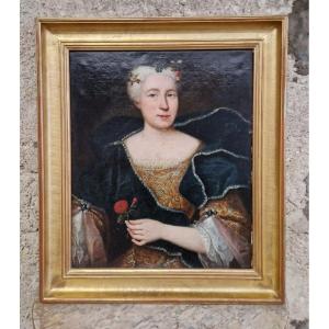 18th Century Double Sided Oil Painting