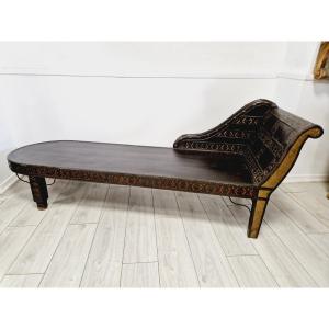  Antique Colonial Chaise Longue