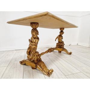  Table Basse Antique Baroque, Italie