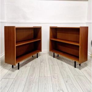 Pair Of Mid Century Bookcases