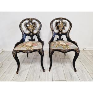 Antique Pair Of French Chairs