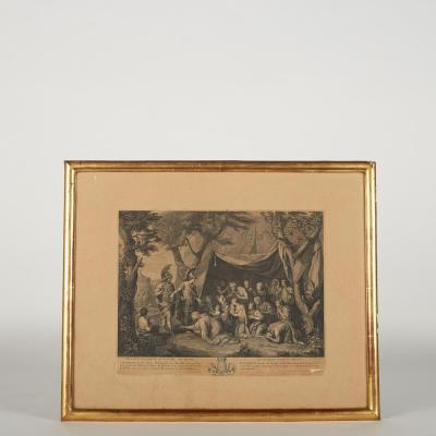 Série de sept gravures d'après Charles Le Brun, XIXe