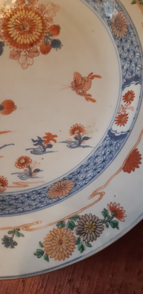 Dish With Imari Decoration, Japan, 18th Century-photo-3