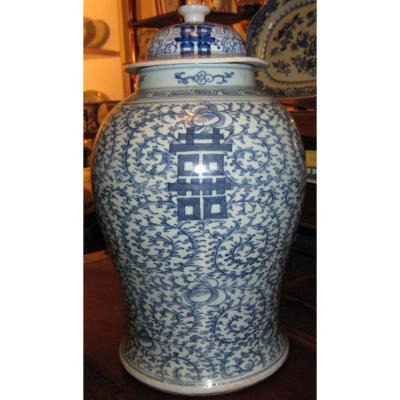 Porcelain Vase In China Early Eighteenth Century.