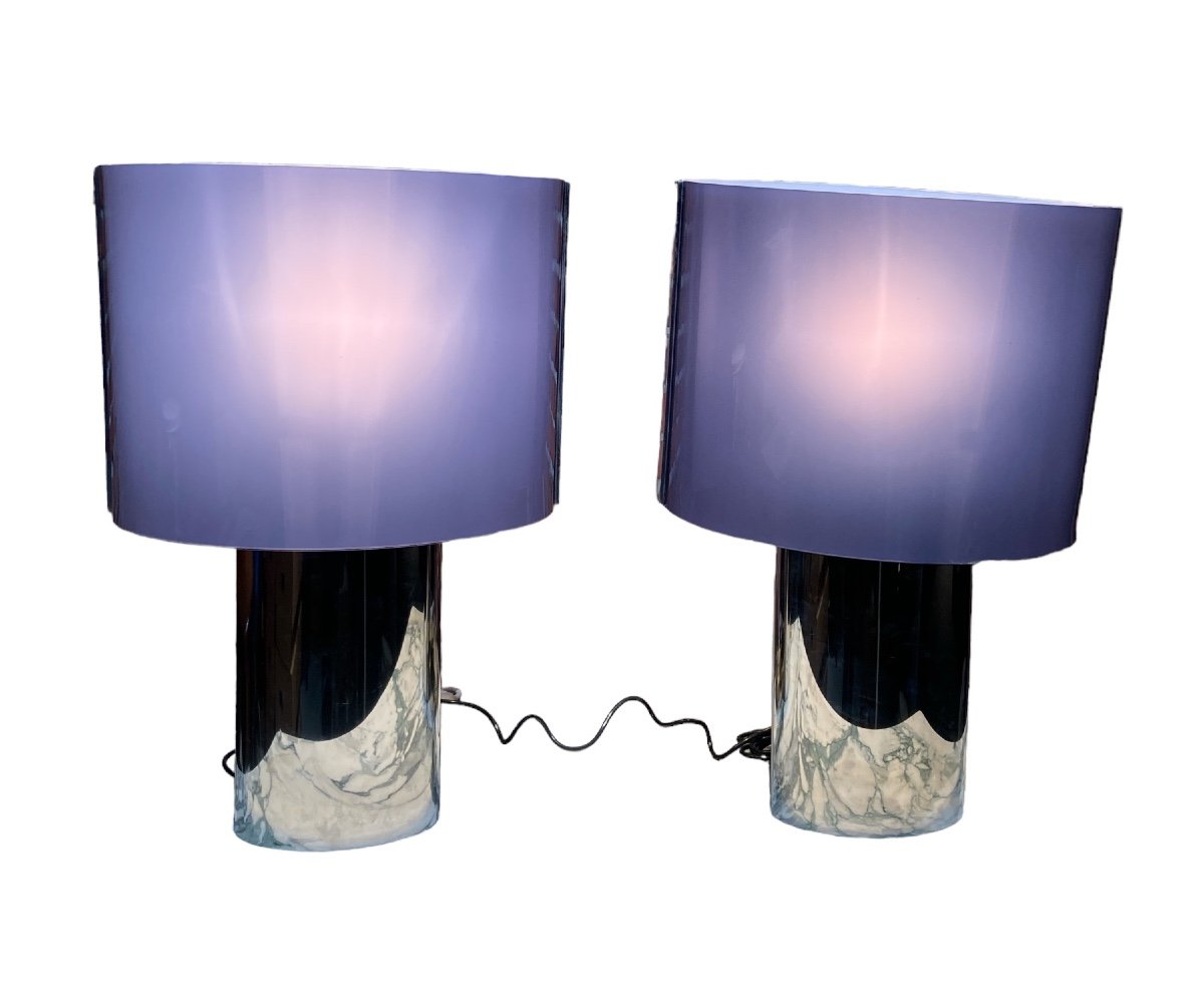 Pair Of Knoll Lamps-photo-2