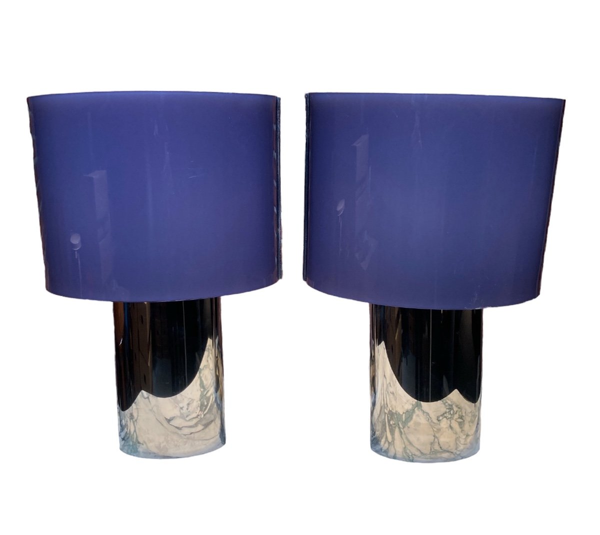 Pair Of Knoll Lamps