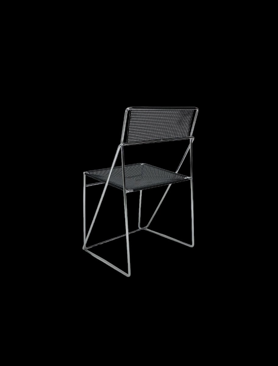 Suite Of Four Nuova X-line Chairs By Niels Jørgen Haugesen For Hybodan A/s-photo-3