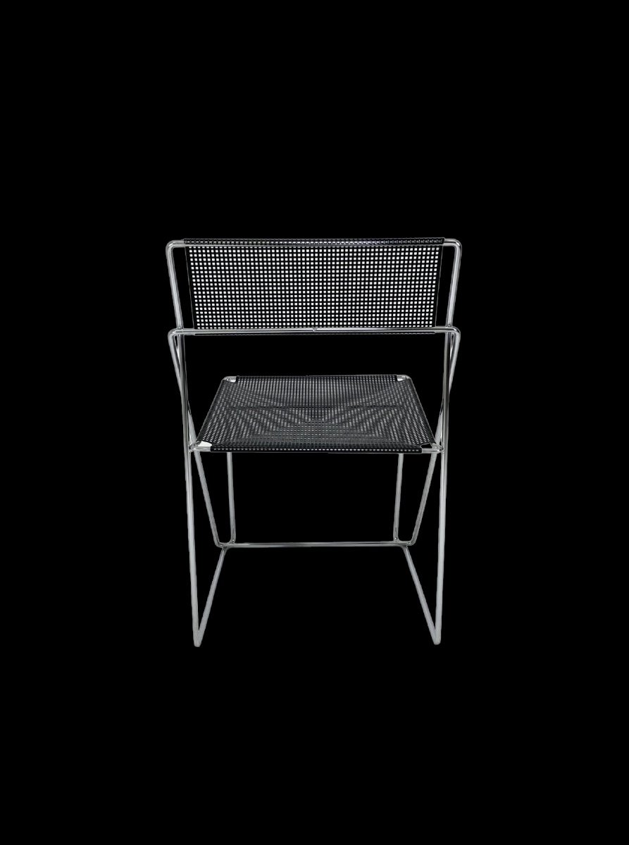 Suite Of Four Nuova X-line Chairs By Niels Jørgen Haugesen For Hybodan A/s-photo-4