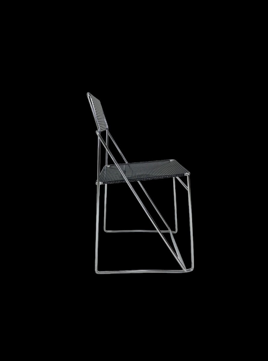 Suite Of Four Nuova X-line Chairs By Niels Jørgen Haugesen For Hybodan A/s-photo-6