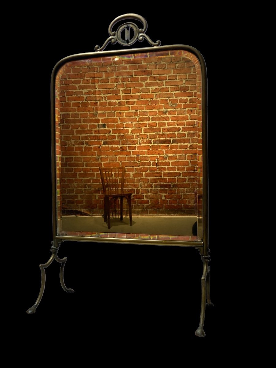 Standing Mirror, Early 20th Century-photo-2