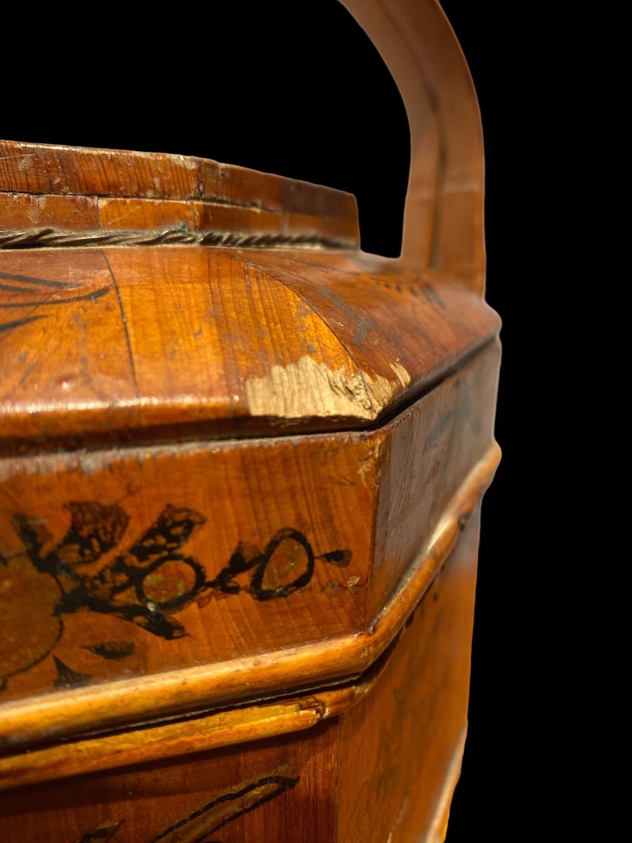 19th Century Asian Wedding Basket-photo-5