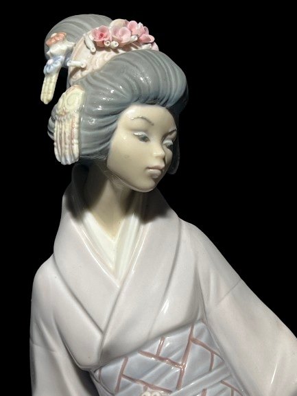 Figurine Décorative De Geisha-photo-2