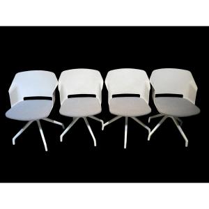 Clop Diemme - Lot De Quatre Fauteuils