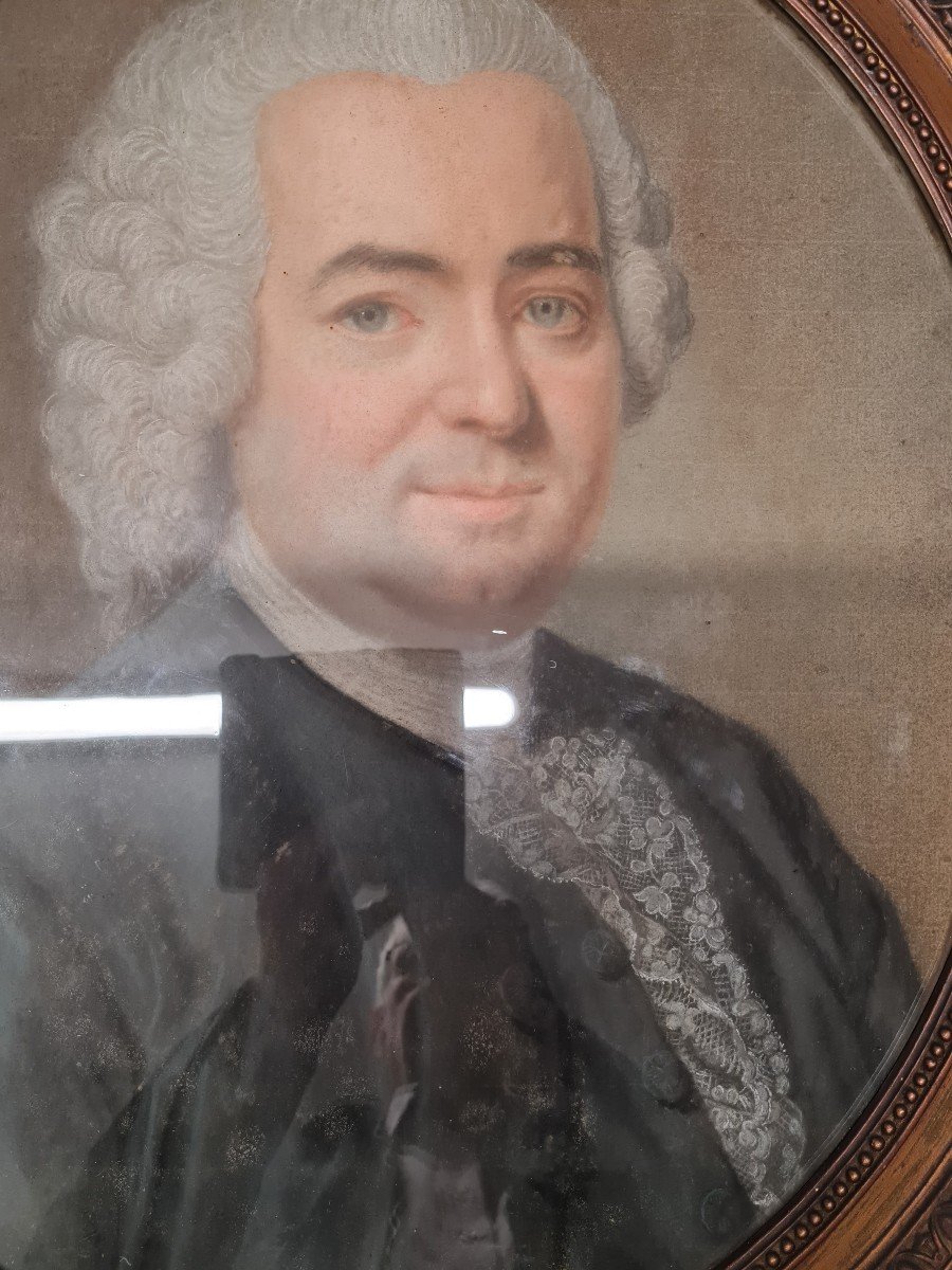 Portrait d'Homme De Qualité, Pastel-photo-4